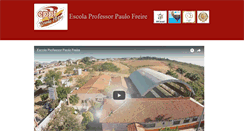 Desktop Screenshot of escolaprofessorpaulofreire.com.br