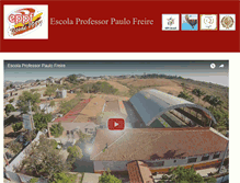 Tablet Screenshot of escolaprofessorpaulofreire.com.br